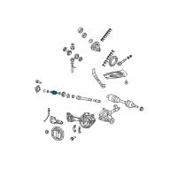 OEM 2007 Dodge Ram 1500 Suspension Axle Shaft Diagram - 52114382AE