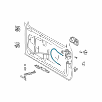 OEM 2004 Lexus GX470 Back Door Lock Control Assembly Diagram - 69790-60100