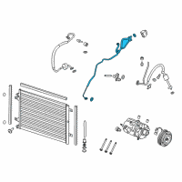 OEM 2017 Ford F-350 Super Duty Liquid Line Diagram - HC3Z-19A834-B