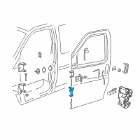 OEM 2007 Chevrolet Express 1500 Hinge Diagram - 15993238