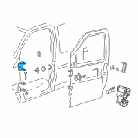 OEM 2017 GMC Savana 2500 Hinge Diagram - 19120097