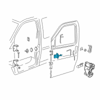 OEM 2014 Chevrolet Express 1500 Check Arm Diagram - 22768927