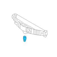 OEM Hyundai Elantra Coupe Bulb Diagram - 18642-21008-N