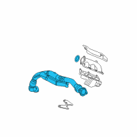 OEM 2006 Buick LaCrosse Exhaust Manifold Pipe Diagram - 15218551