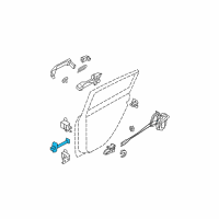 OEM 2009 Nissan Versa Check Link Assembly Diagram - 82430-9EG0A