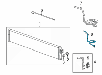 OEM 2022 Chevrolet Malibu Inlet Tube Diagram - 84599934