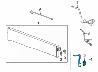 OEM 2022 Chevrolet Malibu Cooler Pipe Diagram - 84431284