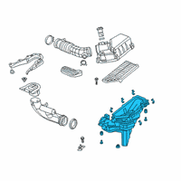 OEM 2020 Honda Insight SET, AIR/C CASE Diagram - 17201-6L2-A01