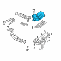 OEM 2021 Honda Insight COVER COMP, AIR/C Diagram - 17210-6L2-A01