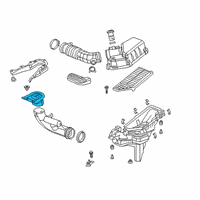 OEM 2021 Honda Insight Duct, Air Inlet Diagram - 17246-6L2-A01