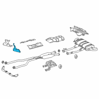 OEM 2022 Lexus LC500h INSULATOR Sub-Assembly Diagram - 58042-11021