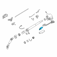 OEM 1994 GMC Safari Solenoid Asm, Steering Column Brake Trans Shaft Interlock Diagram - 26023379