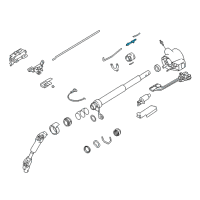 OEM 1990 GMC Jimmy Rack Service Asm-Switch Actuator Rod Diagram - 7843368