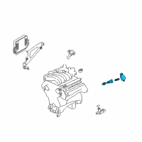 OEM 2008 Infiniti M45 Ignition Coil Assembly Diagram - 22448-AR215