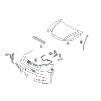 OEM Scion tC Release Cable Diagram - 53630-21010