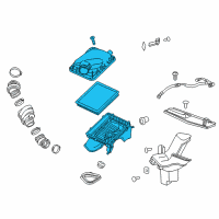 OEM Buick Air Cleaner Assembly Diagram - 23134626