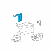 OEM 2003 Toyota Echo Unit Sub-Assembly, RADIA Diagram - 87107-52031