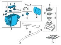 OEM 2022 Acura TLX SIMULATOR SET Diagram - 01469-TGV-H04