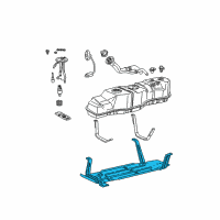 OEM 1998 Lincoln Navigator Skid Plate Diagram - F75Z9A147AA