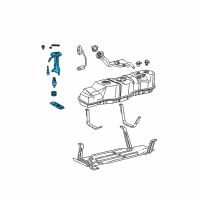 OEM 1997 Ford Expedition Fuel Pump Diagram - F75Z-9H307-LE