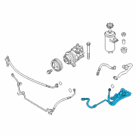 OEM 2011 BMW X6 Return Pipe Diagram - 32-41-6-779-948