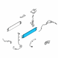 OEM Lincoln Radiator Diagram - L1MZ-8005-J