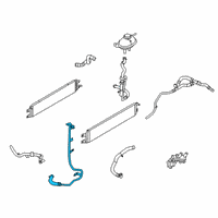 OEM 2020 Lincoln Aviator Rear Hose Diagram - L1MZ-8260-E