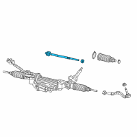 OEM 2017 Jeep Grand Cherokee Kit-Inner End Diagram - 68303629AB