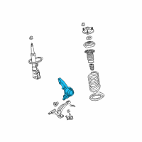 OEM 2018 Toyota Highlander Knuckle Diagram - 43211-0E010