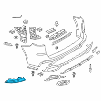 OEM BMW Reflector Left Diagram - 63-14-8-091-925