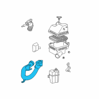 OEM Toyota RAV4 Air Inlet Diagram - 17751-0V010