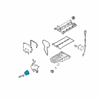 OEM Chevrolet Pulley Diagram - 25193475