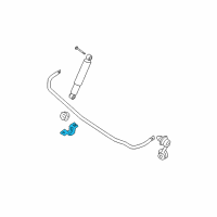 OEM 2008 Nissan Xterra Clip-Rear STABILIZER Diagram - 56233-EA000