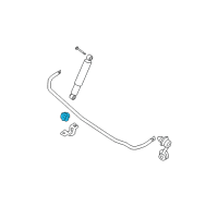 OEM 2010 Nissan Xterra Bush-Rear Stabilizer Diagram - 56243-EA020