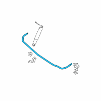 OEM Nissan Xterra Stabilizer-Rear Diagram - 56230-EA020