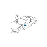 OEM 2000 Pontiac Firebird Module Kit, Electronic Brake Control Diagram - 12457656