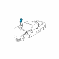 OEM 2001 Pontiac Firebird Valve Asm-Brake Pressure Mod (W/ Electronic Brake Co Diagram - 10424856