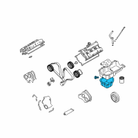 OEM 2004 Hyundai Santa Fe Pan Assembly-Engine Oil, Lower Diagram - 21510-39651