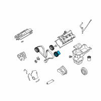 OEM Hyundai Santa Fe Sprocket-Camshaft Diagram - 24231-39500