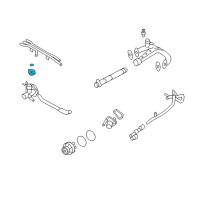 OEM 2010 Nissan GT-R Cap Assy-Filler Diagram - 21430-C991C