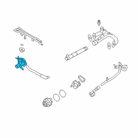 OEM Nissan GT-R Outlet Water Diagram - 11060-JF00C