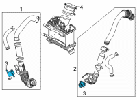 OEM 2021 Kia Sorento Exhaust Gas RECIRCULATION Valve Diagram - 394502M400