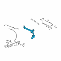 OEM Pontiac G8 Motor & Linkage Diagram - 92273050