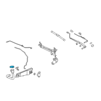 OEM 2015 Chevrolet SS Cap-Windshield Washer Solvent Container Diagram - 92191916