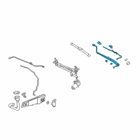 OEM 2016 Chevrolet Caprice Wiper Arm Assembly Diagram - 92280130