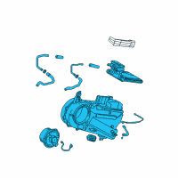 OEM 2008 Toyota Sienna AC Assembly Diagram - 87030-08110