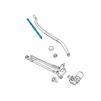 OEM 2022 Lincoln Corsair BLADE ASY - WIPER Diagram - LJ7Z-17528-B