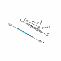 OEM 2010 Kia Rondo Rack Assembly-Power Steering Gear Box Diagram - 577102G001