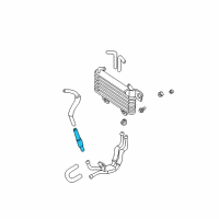 OEM Hyundai Santa Fe Hose Assembly-Oil Cooling Diagram - 25420-3L290