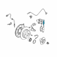 OEM 2001 BMW 325Ci Clip Diagram - 34-21-1-157-046